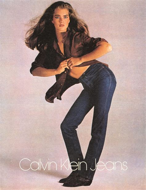 calvin klein brooke shields 1980